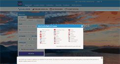 Desktop Screenshot of flysas.com